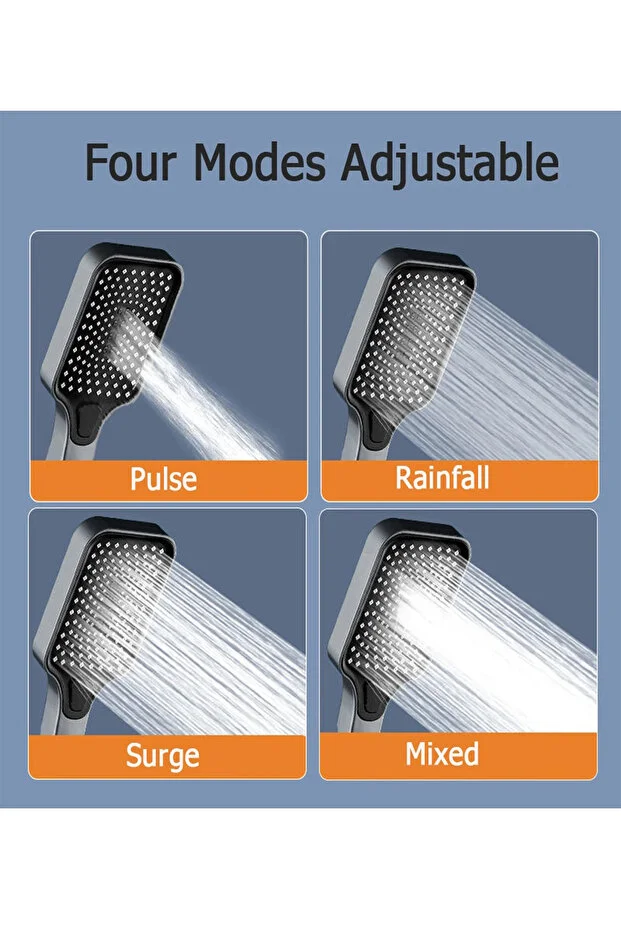 OceanDeep Geniş Çoklu Noozle Banyo Duş Başlığı Yeni Nesil Başlık